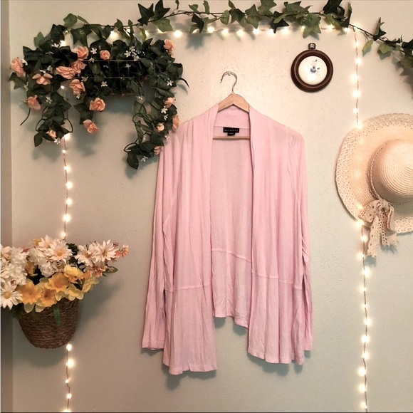Metaphor Light Pink Lightweight Whimsical Cardigan - Picture 2 of 8